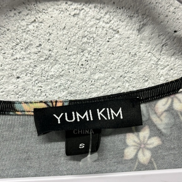 Yumi Kim Love Song Take Me Out Floral Ruched Dress Size Small - Picture 4 of 8